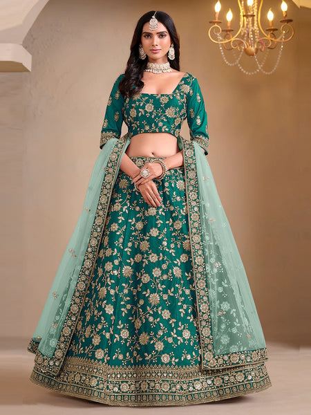 Lehenga Choli - Art Silk Embroidery