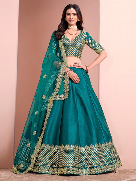 New Lehenga Choli - Art Silk Embroidery