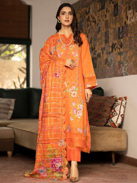  Salwar Kameez - Embroidered Premium Lawn