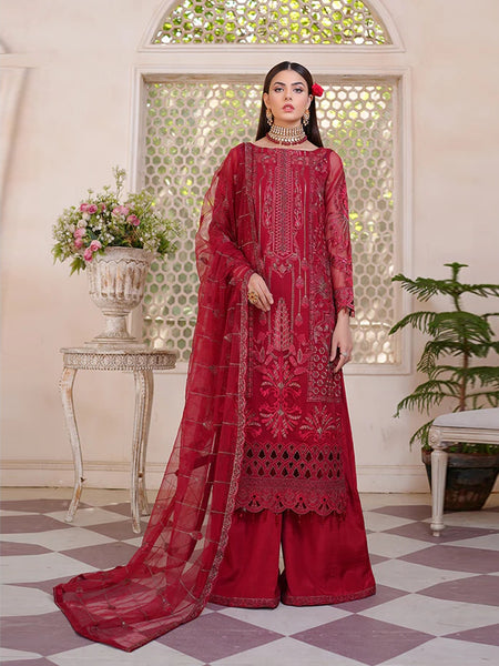  Salwar Kameez - Embroidered Exclusive Chiffon