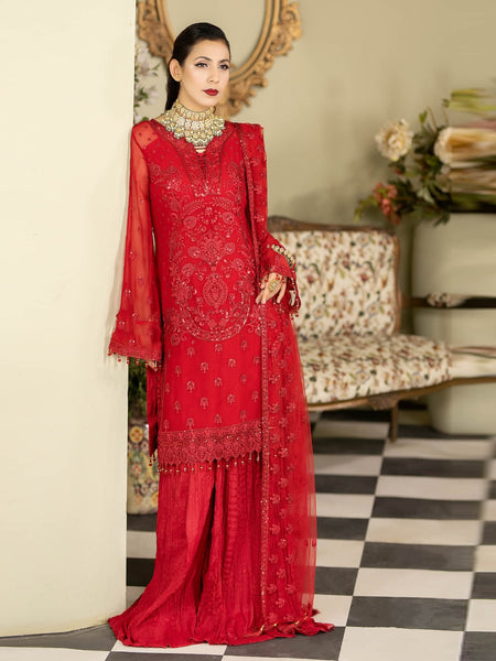  Salwar Kameez - Designer Embroidered Chiffon