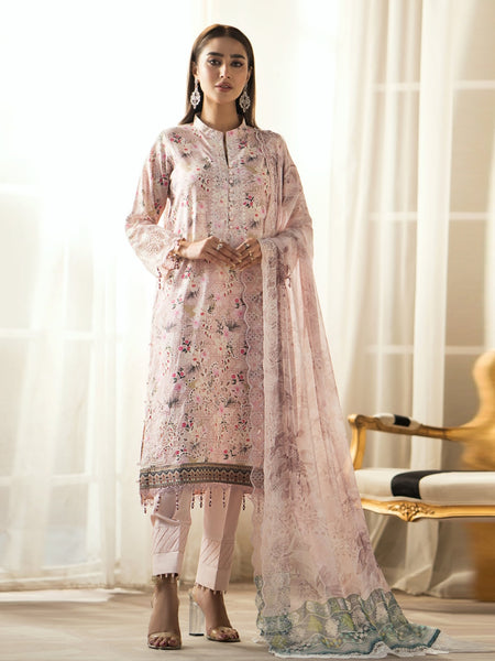  Salwar Kameez - Embroidered Cambric Chikankari