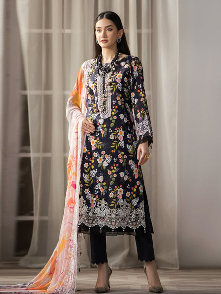  Salwar Kameez - Embroidered Cambric Chikankari