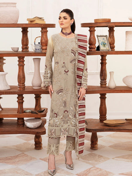 Salwar Kameez - Embroidered Chiffon Designer