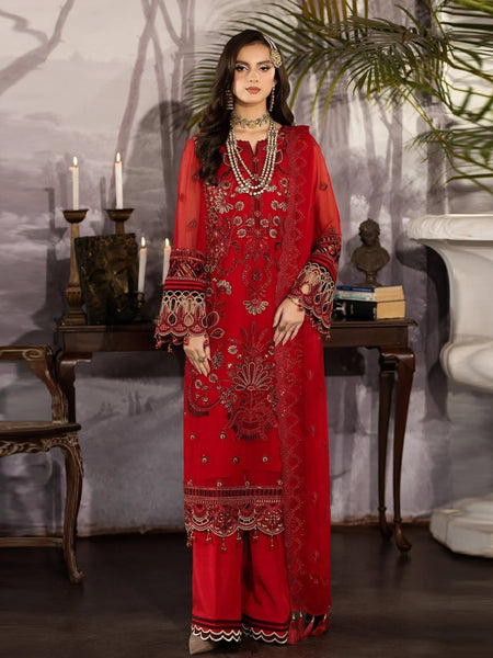  Salwar Kameez - Deluxe Embroidered Chiffon