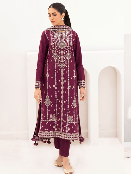  Salwar Kameez - Digital Printed Embroidered Lawn