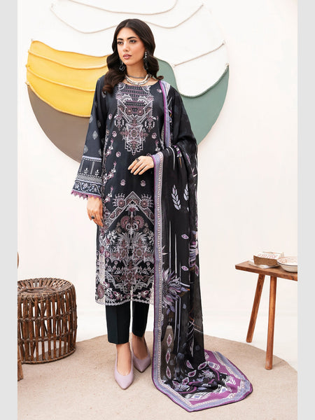 Pakistani Salwar Kameez - Luxury Embroidered Lawn