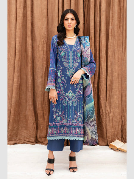 Pakistani Salwar Kameez - Luxury Embroidered Lawn