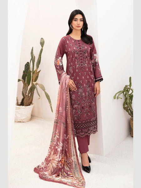 Pakistani Salwar Kameez - Luxury Embroidered Lawn