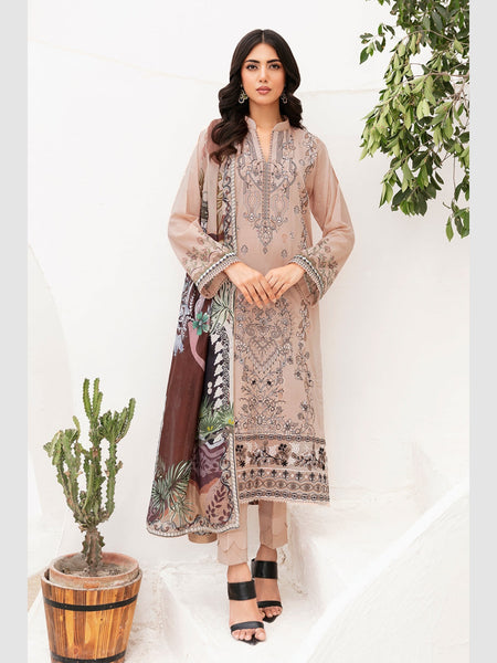 Pakistani Salwar Kameez - Luxury Embroidered Lawn