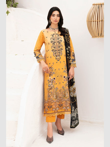 Pakistani Salwar Kameez - Luxury Embroidered Lawn