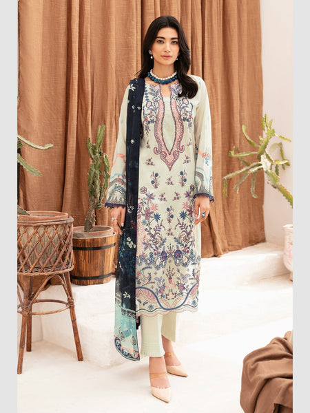 Pakistani Salwar Kameez - Luxury Embroidered Lawn