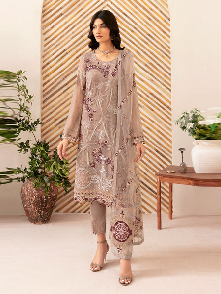  Salwar Kameez - Sequins Embroidered Chiffon