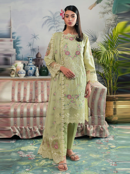 Pakistani Salwar Kameez - Exclusive Lawn Embroidery