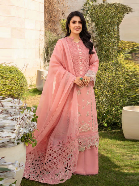 Pakistani Salwar Kameez - Luxe Lawn Embroidery