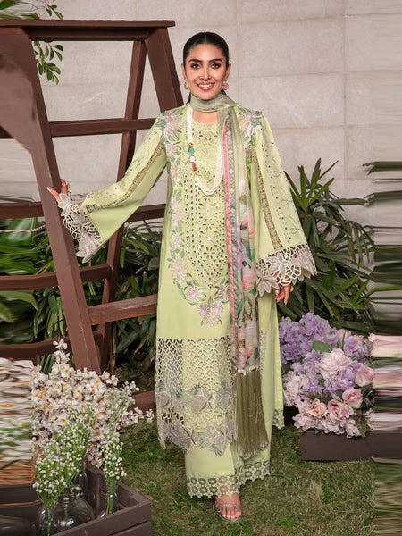 Pakistani Salwar Kameez - Chikankari Lawn Embroidery