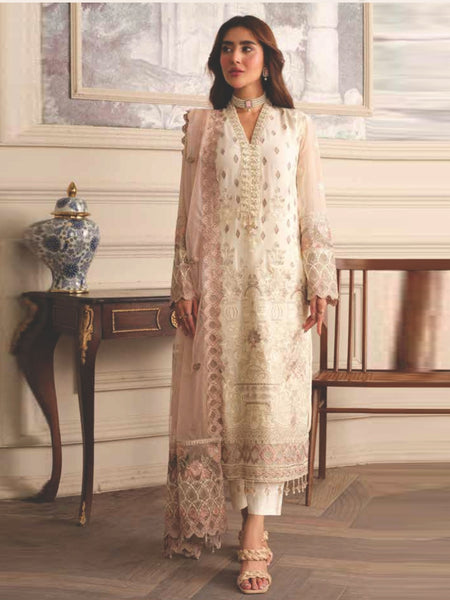  Pakistani Wedding Dress - Premium Embroidered Chiffon