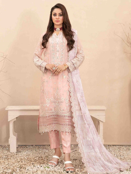 Pakistani Salwar Kameez - Embellished Chiffon