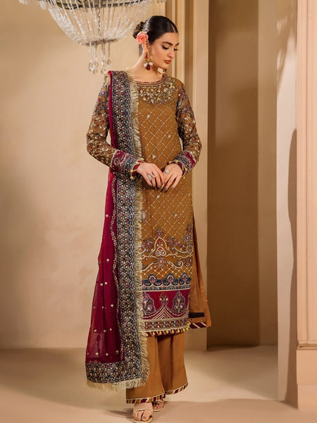 Pakistani Salwar Kameez - Embellished Designer Chiffon
