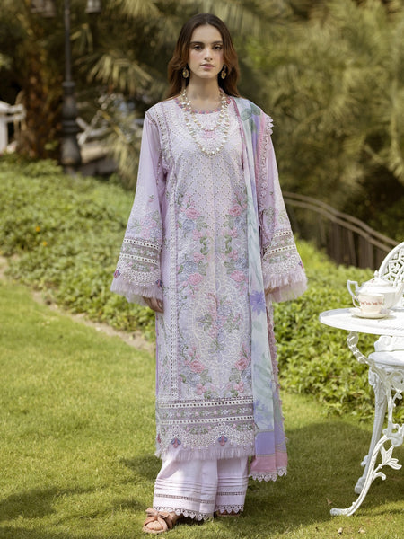 Pakistani Salwar Kameez - Gardenia Lawn Embroidery