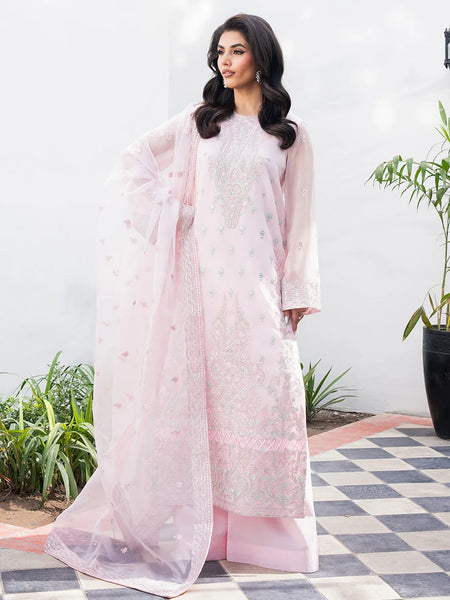 Pakistani Salwar Kameez - Tarz Embroidered Chiffon