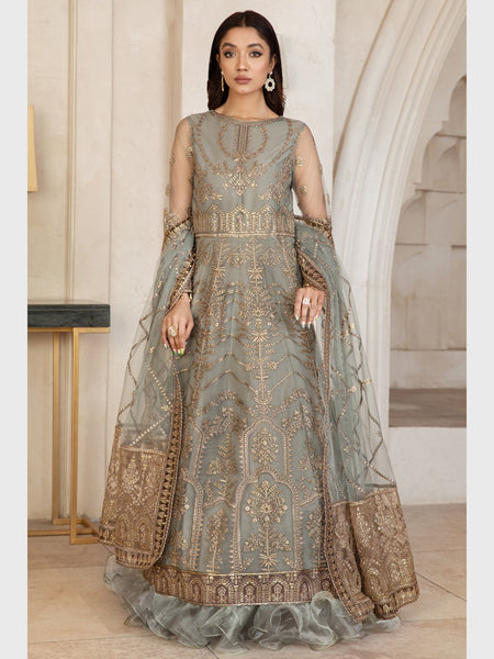  Pakistani Dress - Sequins Embroidered Chiffon