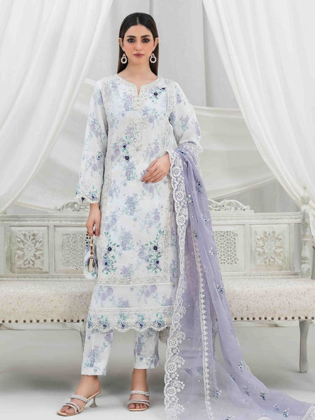  Salwar Kameez - Heavy Embroidered Organza