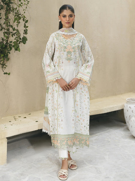 Pakistani Salwar Kameez - Embroidered Chikankari