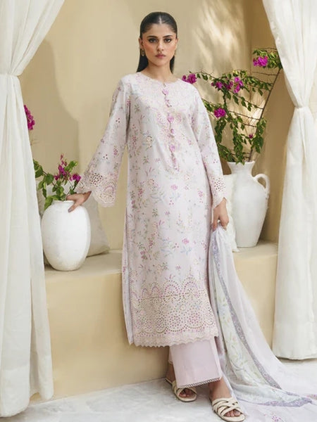 Pakistani Salwar Kameez - Embroidered Chikankari