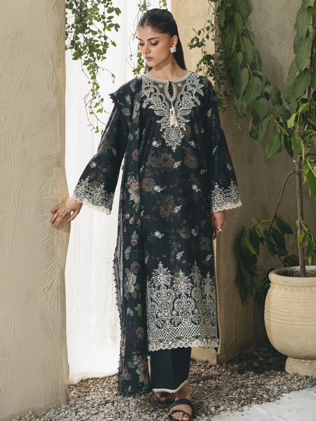 Pakistani Salwar Kameez - Embroidered Chikankari