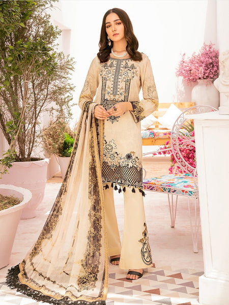  Pakistani Dress - Embroidered Lawn