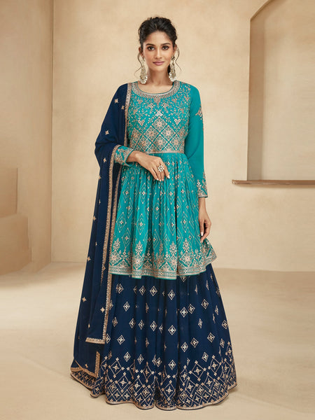  Salwar Kameez - Real Georgette Embroidery