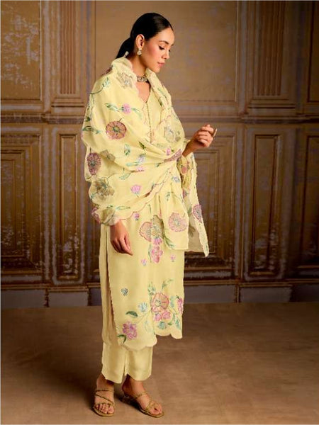  Salwar Kameez - Art Silk Embroidered