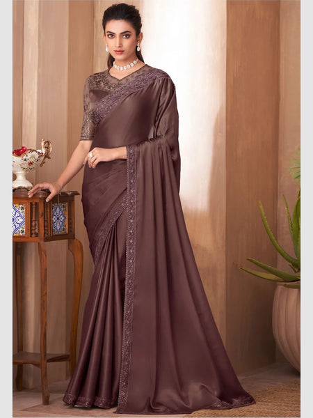 New Saree - Art Silk Embroidery