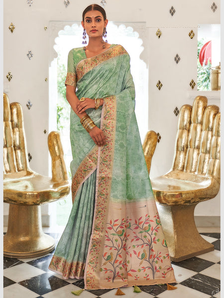  Saree - Jacquard Silk