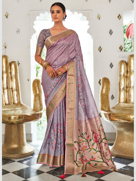New Saree - Jacquard Silk