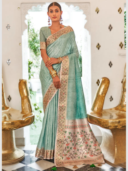 New Saree - Jacquard Silk
