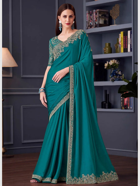 New Saree - Chiffon Silk Embroidery