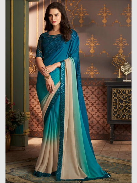 New Saree - Art Silk Embroidery