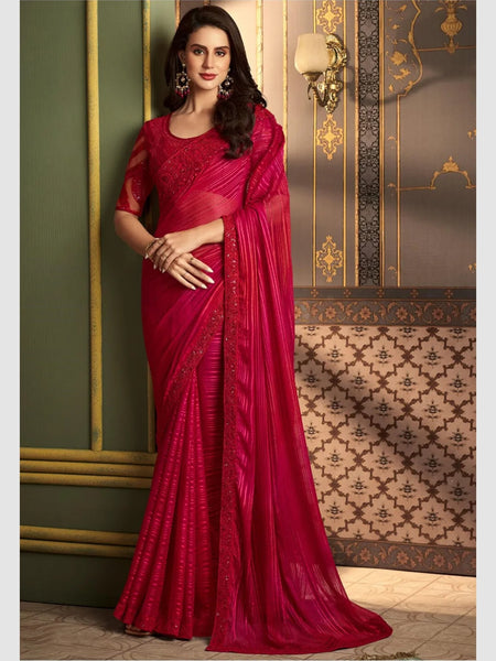 New Saree - Art Silk Embroidery