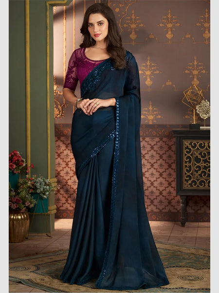 New Saree - Art Silk Embroidery