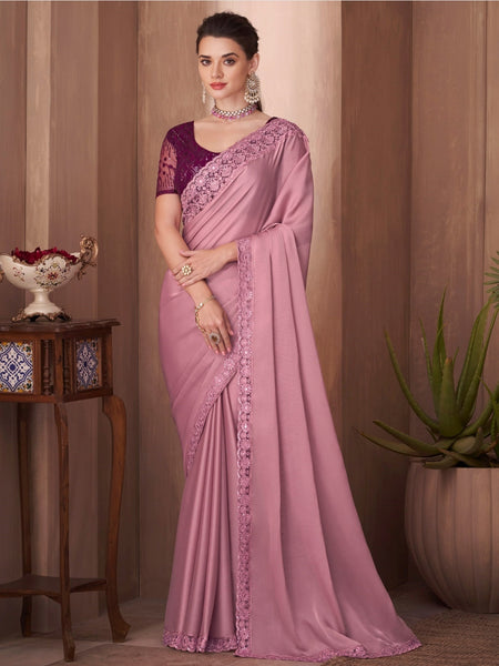 New Saree - Art Silk Embroidery