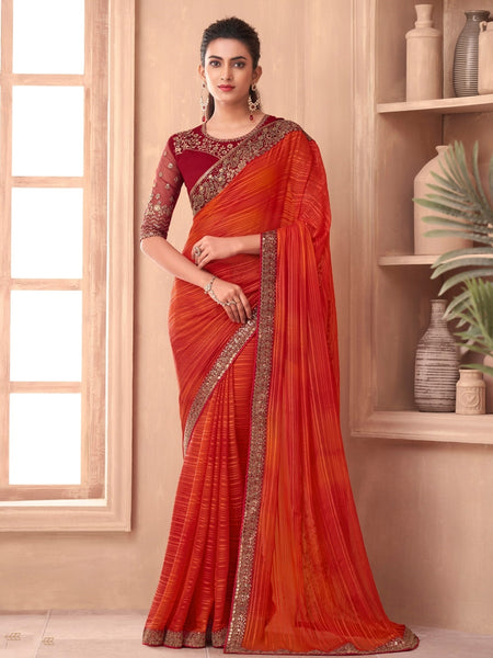 New Saree - Art Silk Embroidery