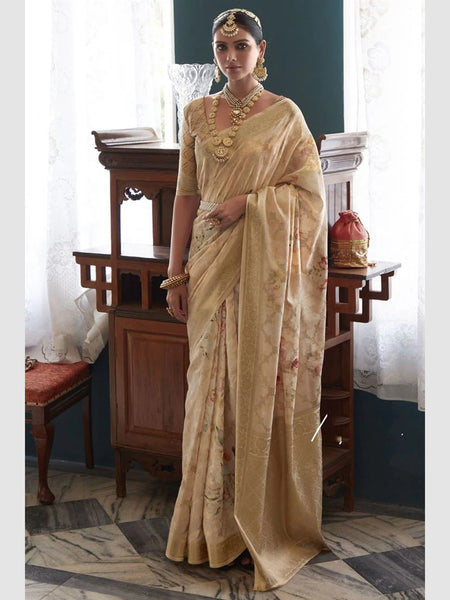 New Saree - Soft Silk Embroidery