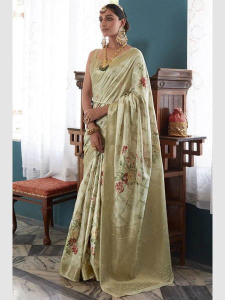 New Saree - Soft Silk Embroidery