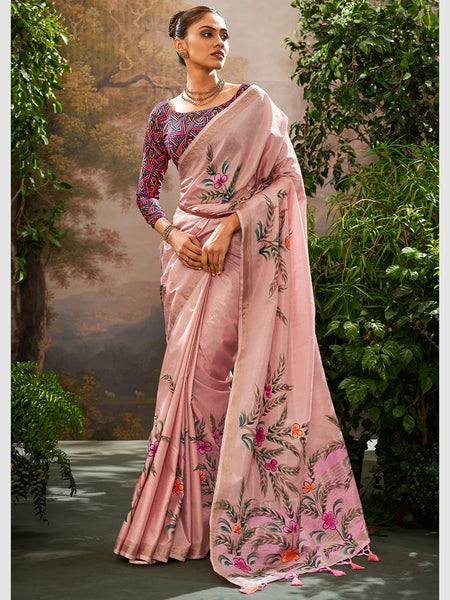 New Saree - Soft Silk Print