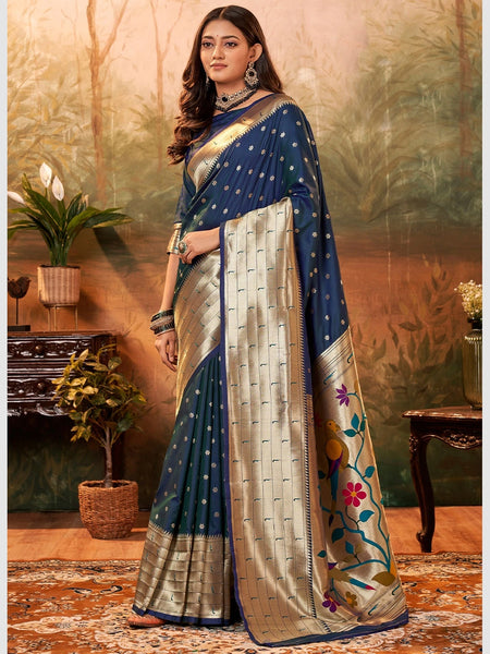 New Saree - Silk & Zari Weaving