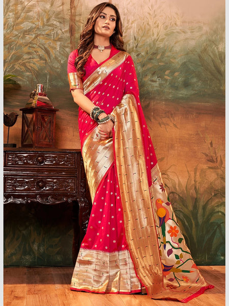 New Saree - Silk & Zari Weaving