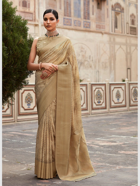 New Saree - Soft Tissue Silk Zari