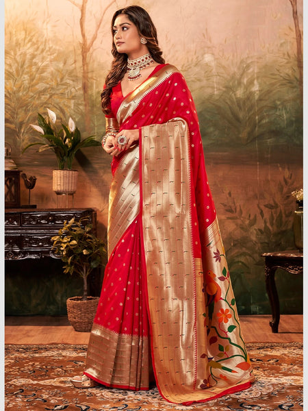 New Saree - Silk & Zari Weaving